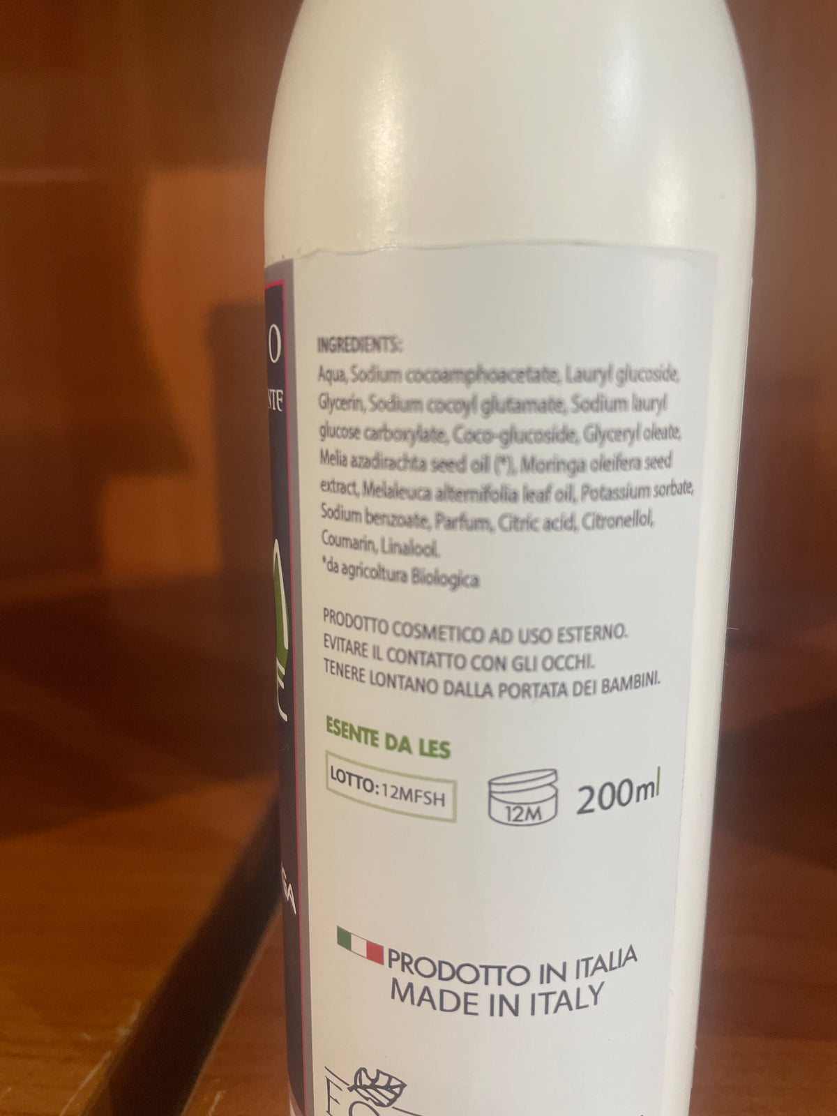 Shampo delicato uso frequente 200ml